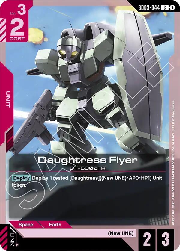 Daughtress Flyer GD03-044 card from Steel Requiem