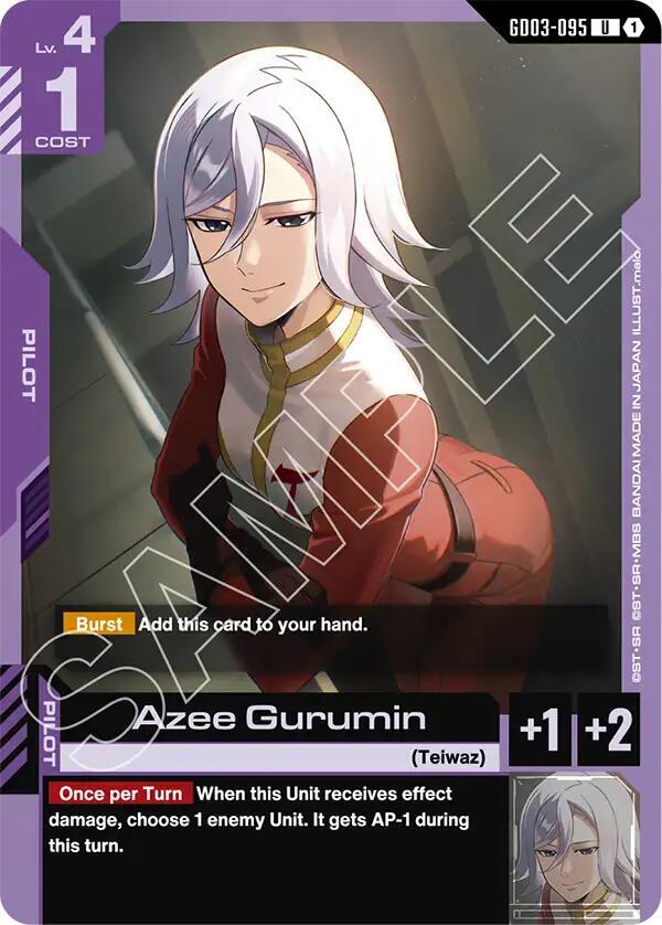 Azee Gurumin GD03-095 card from Steel Requiem