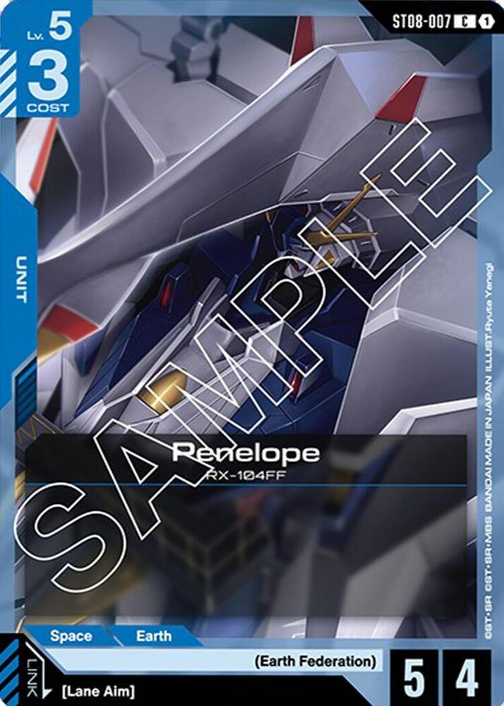 Penelope ST08-007 card from Starter Deck 08: Flash of Radiance