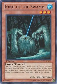 King of the Swamp LCYW-EN256 card from Legendary Collection 3: Yugi's World