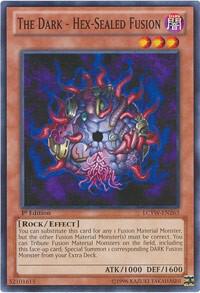 The Dark - Hex-Sealed Fusion LCYW-EN263 card from Legendary Collection 3: Yugi's World