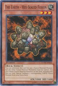 The Earth - Hex-Sealed Fusion LCYW-EN264 card from Legendary Collection 3: Yugi's World