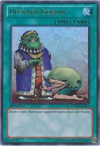 Upstart Goblin LCYW-EN265 card from Legendary Collection 3: Yugi's World