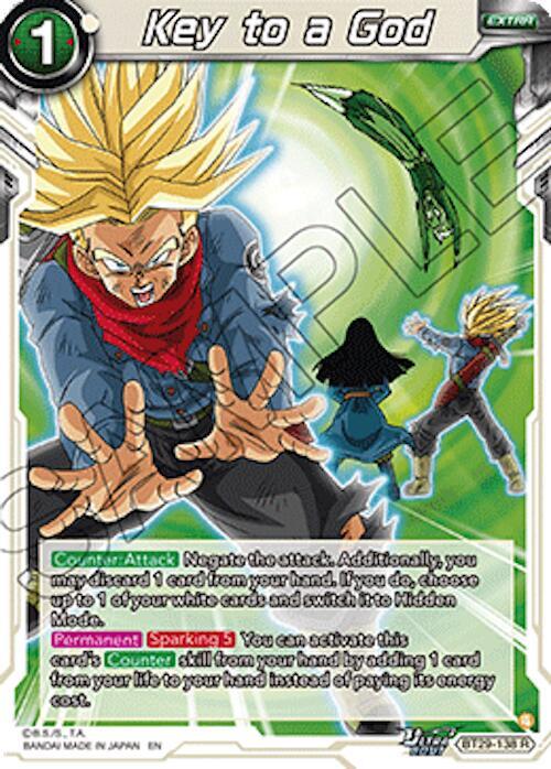 Key to a God BT29-138 card from Fearsome Rivals