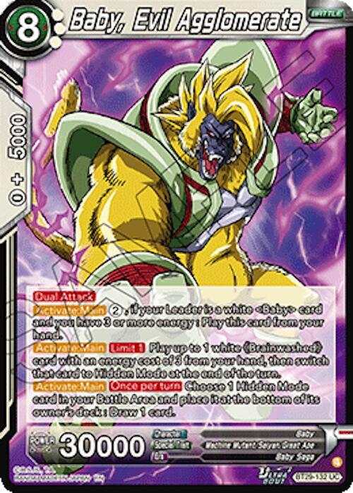 Baby, Evil Agglomerate BT29-132 card from Fearsome Rivals