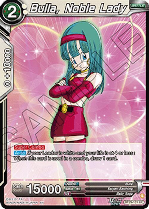Bulla, Noble Lady BT29-131 card from Fearsome Rivals