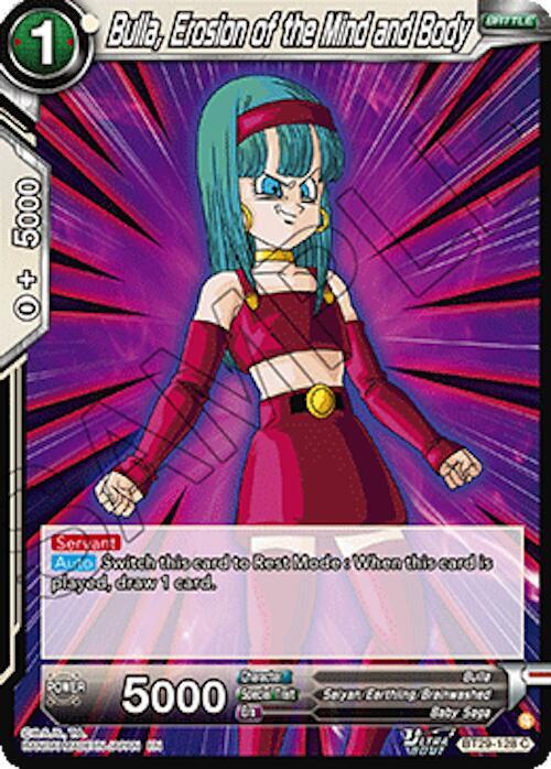 Bulla, Erosion of the Mind and Body BT29-128 card from Fearsome Rivals