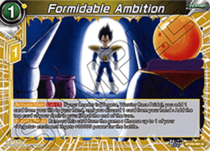 Formidable Ambition BT29-061 card from Fearsome Rivals