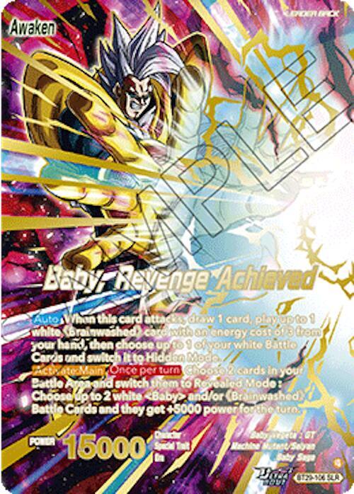 Baby // Baby, Revenge Achieved (SLR) BT29-106 card from Fearsome Rivals