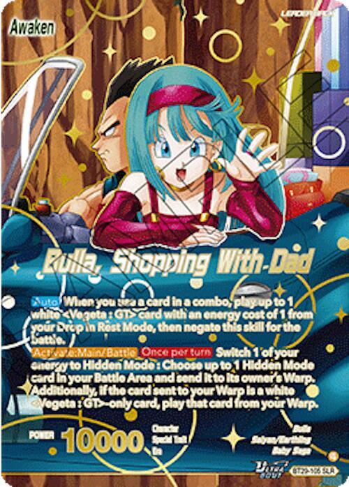 Bulla // Bulla, Shopping With Dad (SLR) BT29-105 card from Fearsome Rivals