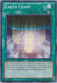 Earth Chant LCYW-EN277 card from Legendary Collection 3: Yugi's World