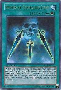 Swords of Concealing Light LCYW-EN281 card from Legendary Collection 3: Yugi's World