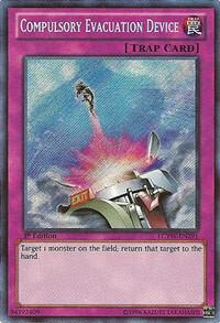 Compulsory Evacuation Device LCYW-EN291 card from Legendary Collection 3: Yugi's World