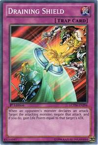 Draining Shield LCYW-EN294 card from Legendary Collection 3: Yugi's World