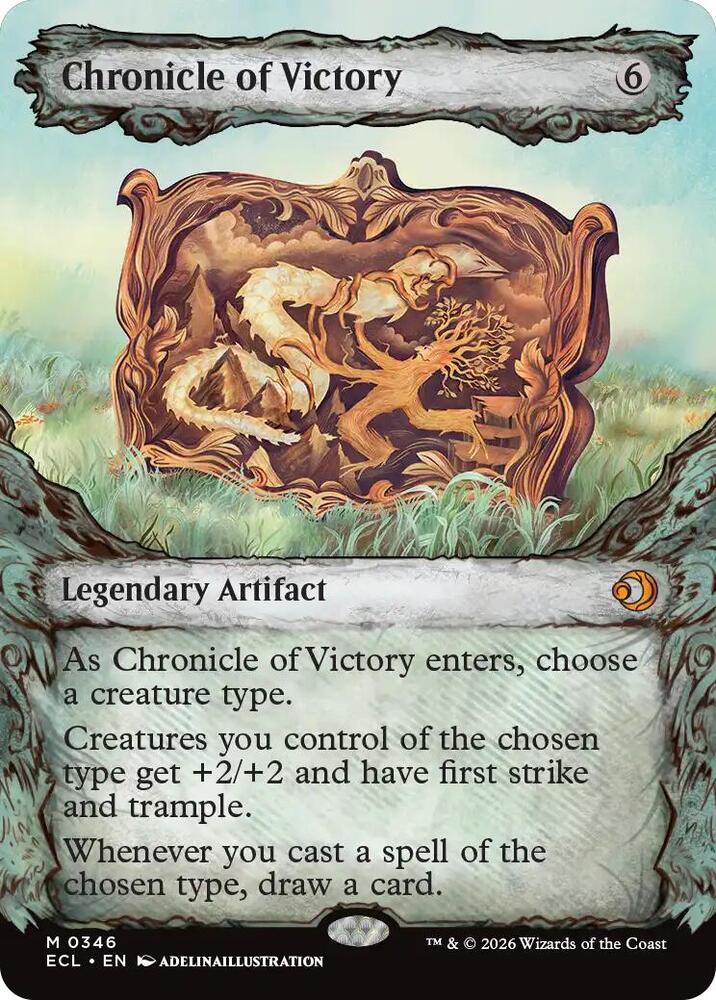 Chronicle of Victory (Showcase) 346 card from Lorwyn Eclipsed