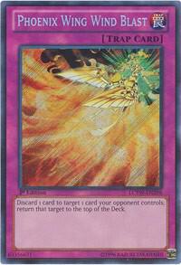 Phoenix Wing Wind Blast LCYW-EN298 card from Legendary Collection 3: Yugi's World