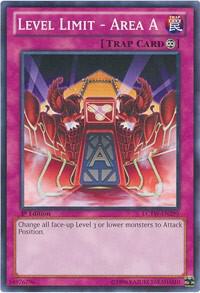 Level Limit - Area A LCYW-EN299 card from Legendary Collection 3: Yugi's World