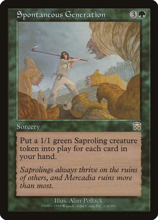 Spontaneous Generation 274 card from Mercadian Masques