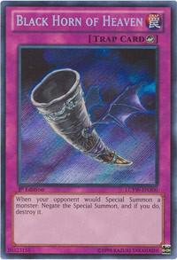 Black Horn of Heaven LCYW-EN300 card from Legendary Collection 3: Yugi's World