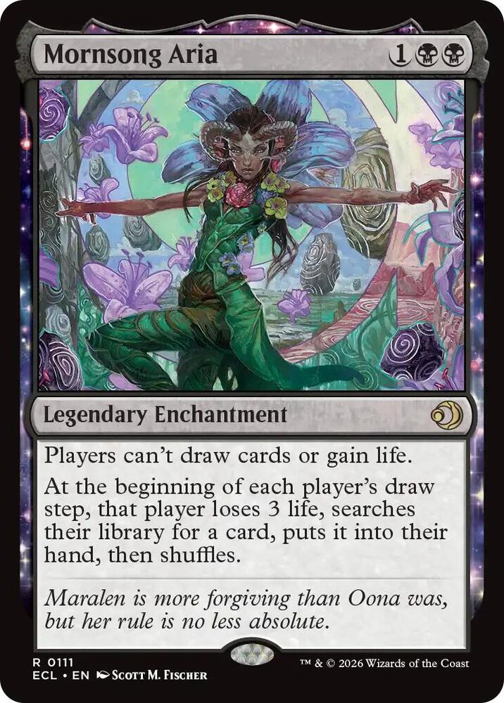 Mornsong Aria 111 card from Lorwyn Eclipsed