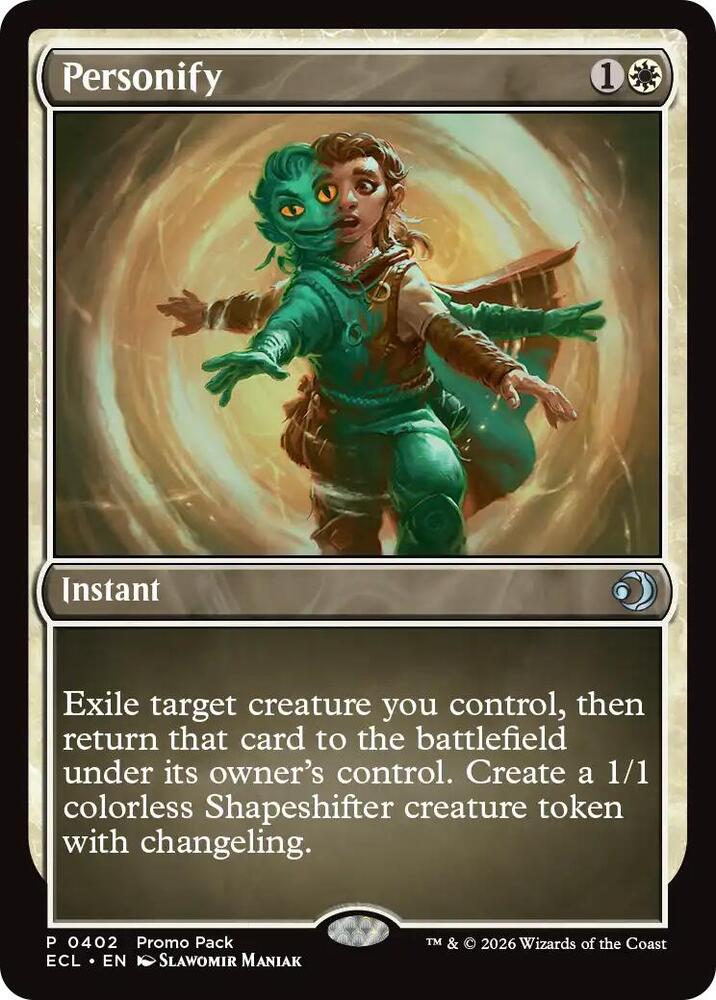 Personify 402 card from Promo Pack: Lorwyn Eclipsed
