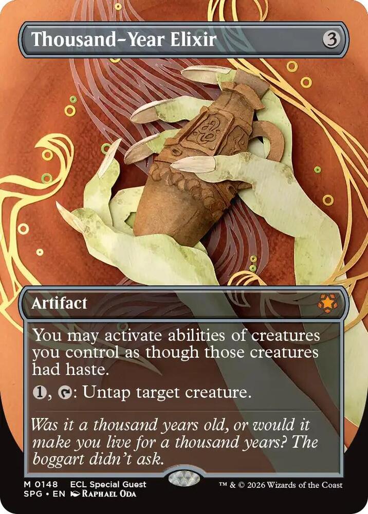 Thousand-Year Elixir (Borderless) 148 card from Special Guests