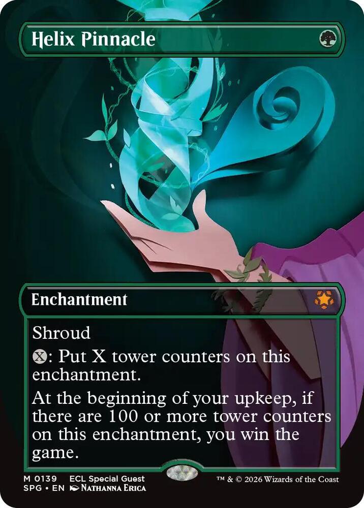 Helix Pinnacle (Borderless) 139 card from Special Guests
