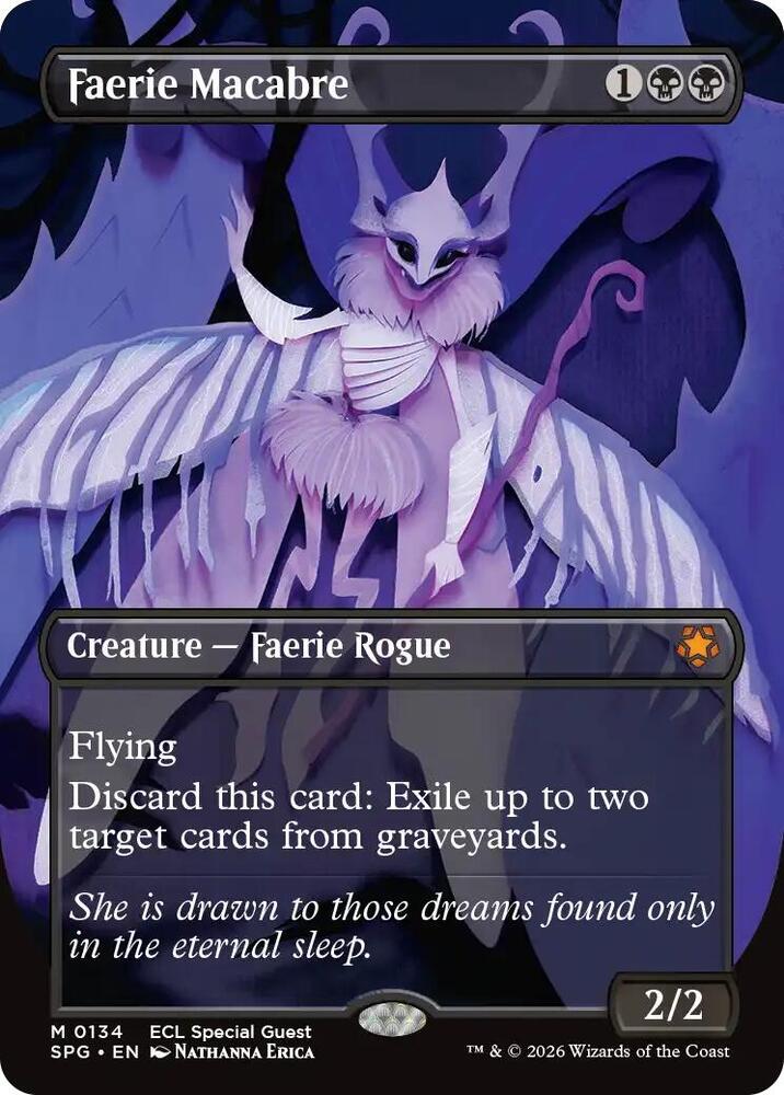 Faerie Macabre (Borderless) 134 card from Special Guests