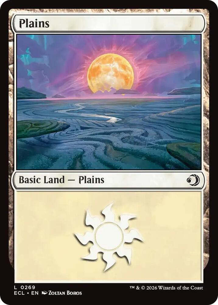 Plains 269 card from Lorwyn Eclipsed