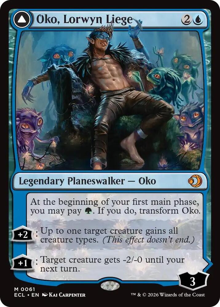 Oko, Lorwyn Liege 61 card from Lorwyn Eclipsed