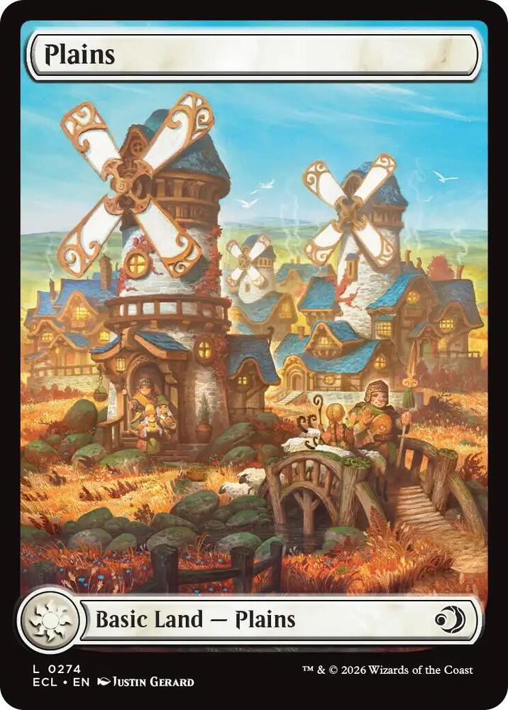 Plains 274 card from Lorwyn Eclipsed
