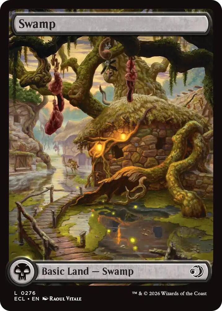 Swamp 276 card from Lorwyn Eclipsed