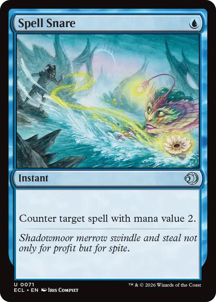 Spell Snare 71 card from Lorwyn Eclipsed