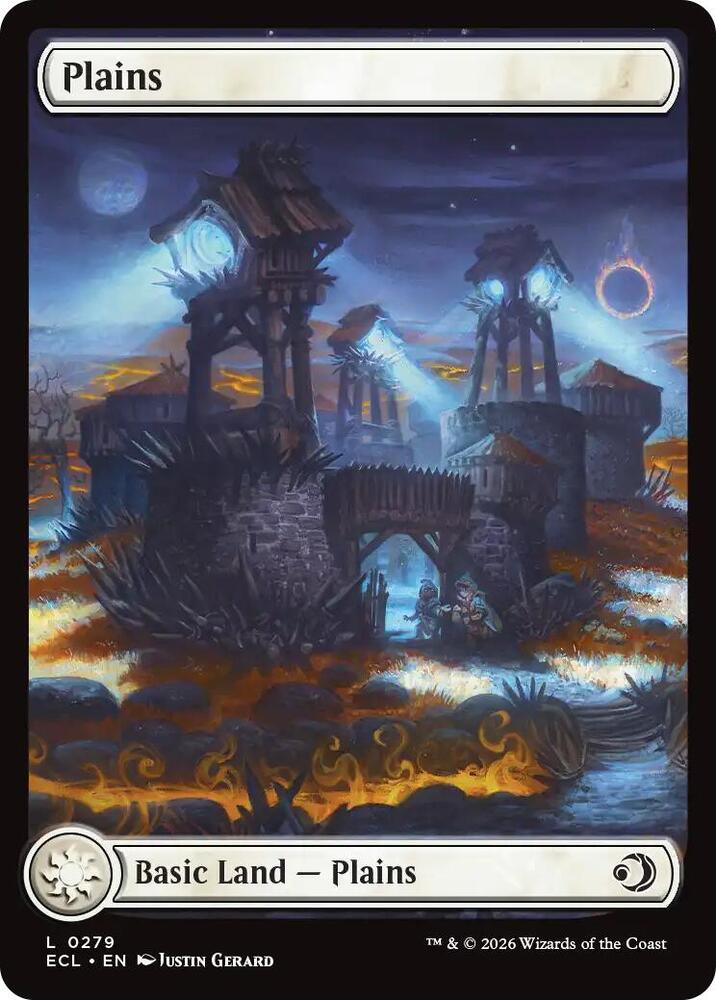 Plains 279 card from Lorwyn Eclipsed