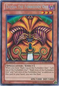 Exodia the Forbidden One LCYW-EN306 card from Legendary Collection 3: Yugi's World