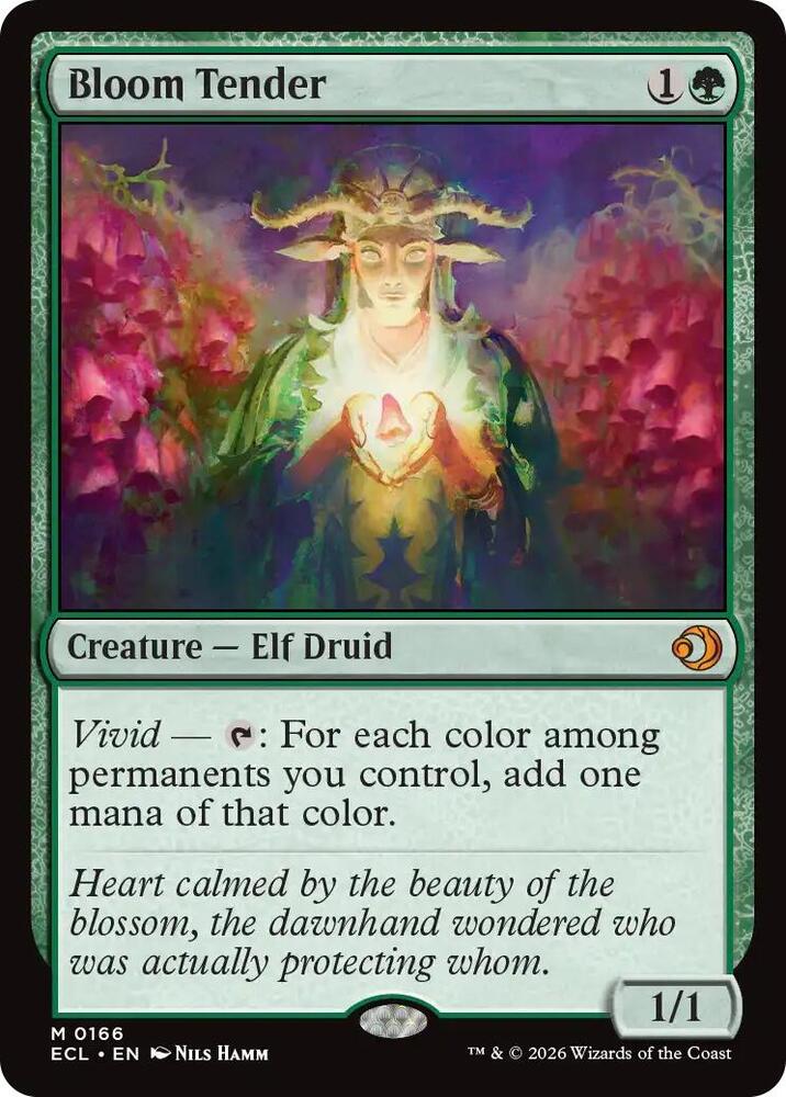 Bloom Tender 166 card from Lorwyn Eclipsed