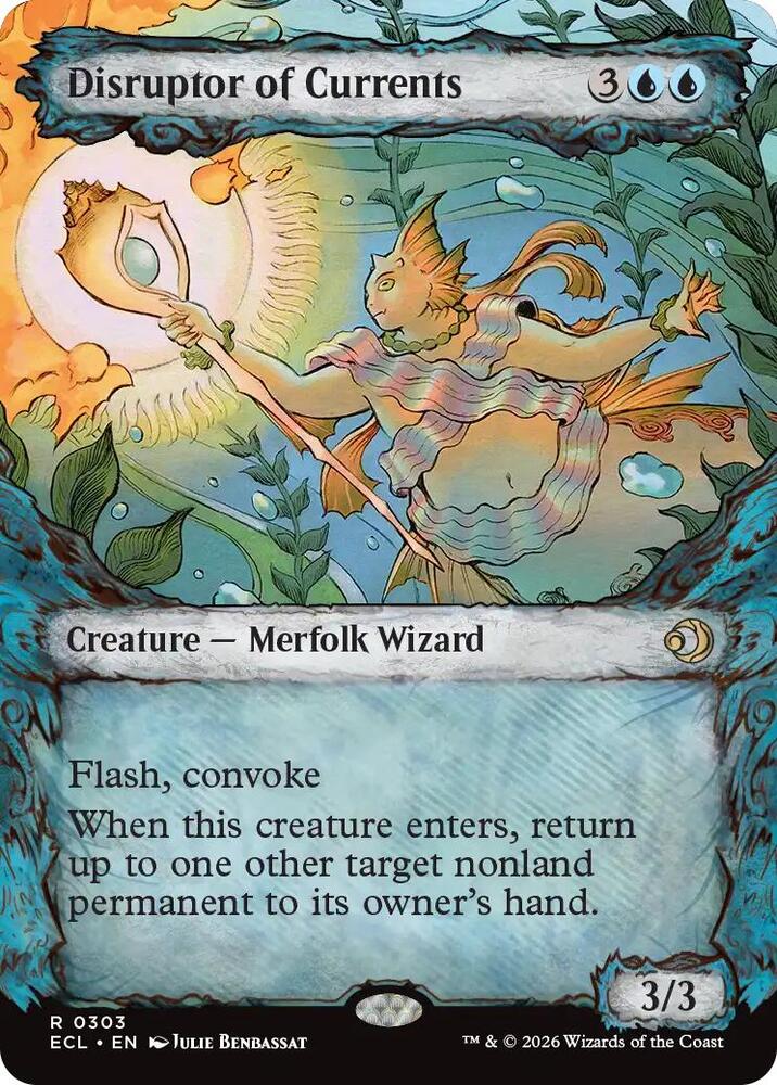 Disruptor of Currents (Showcase) 303 card from Lorwyn Eclipsed