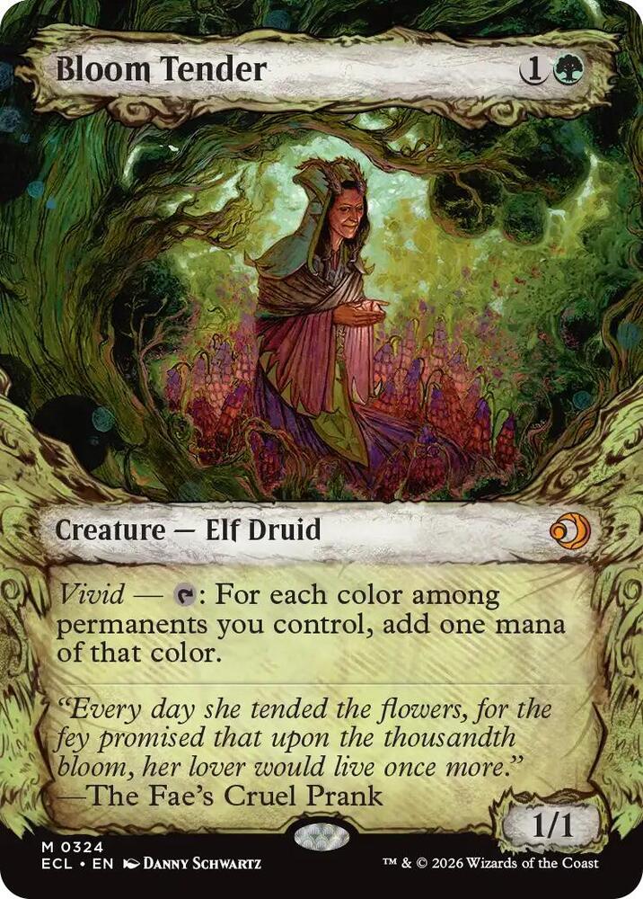 Bloom Tender (Showcase) 324 card from Lorwyn Eclipsed