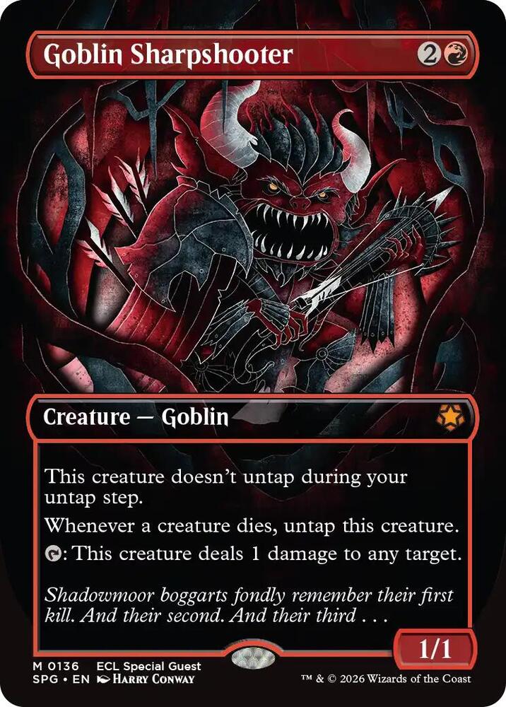 Goblin Sharpshooter (Borderless) 136 card from Special Guests