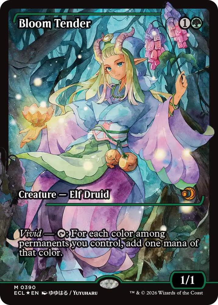 Bloom Tender (Showcase) 390 card from Lorwyn Eclipsed