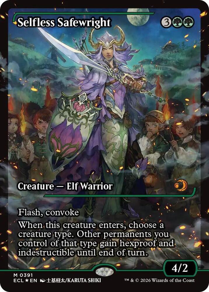Selfless Safewright (Showcase) 391 card from Lorwyn Eclipsed