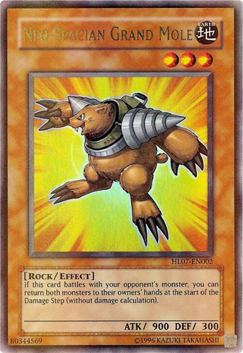 Neo-Spacian Grand Mole HL07-EN002 card from Hobby League 7