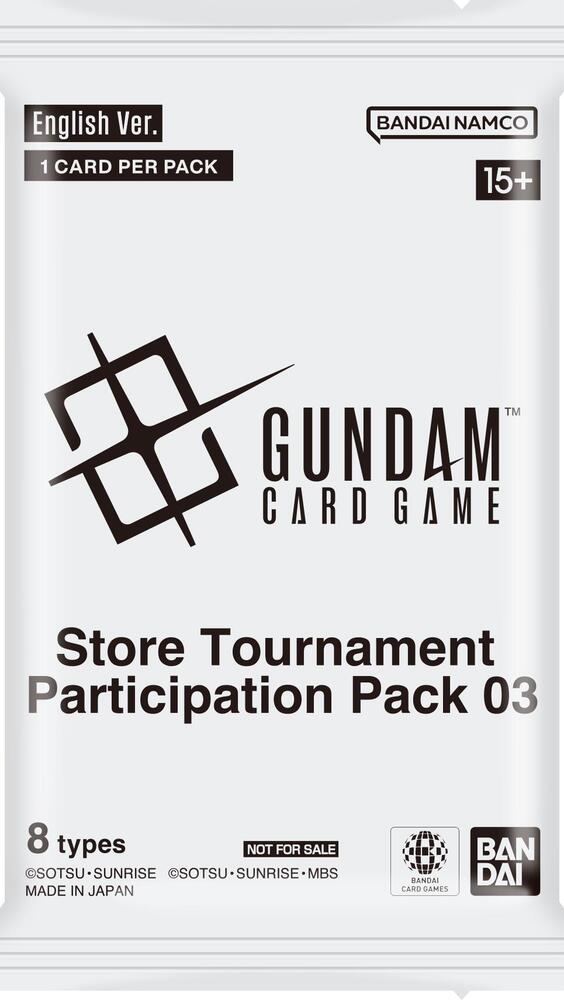 Store Tournament Participation Pack 03 card from Gundam Promotional Cards