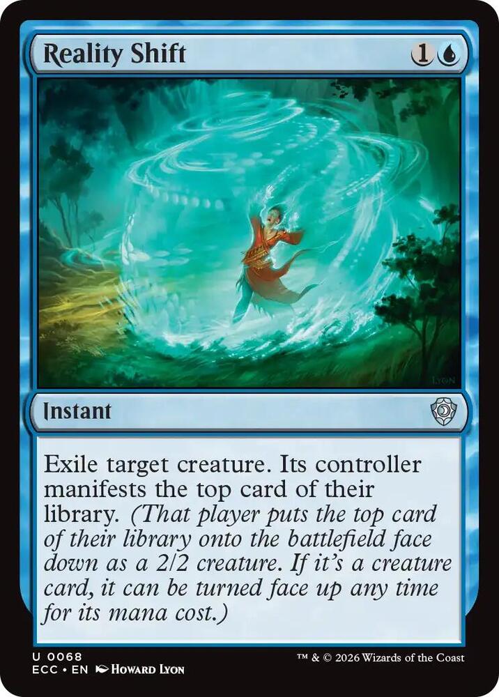 Reality Shift 68 card from Commander: Lorwyn Eclipsed