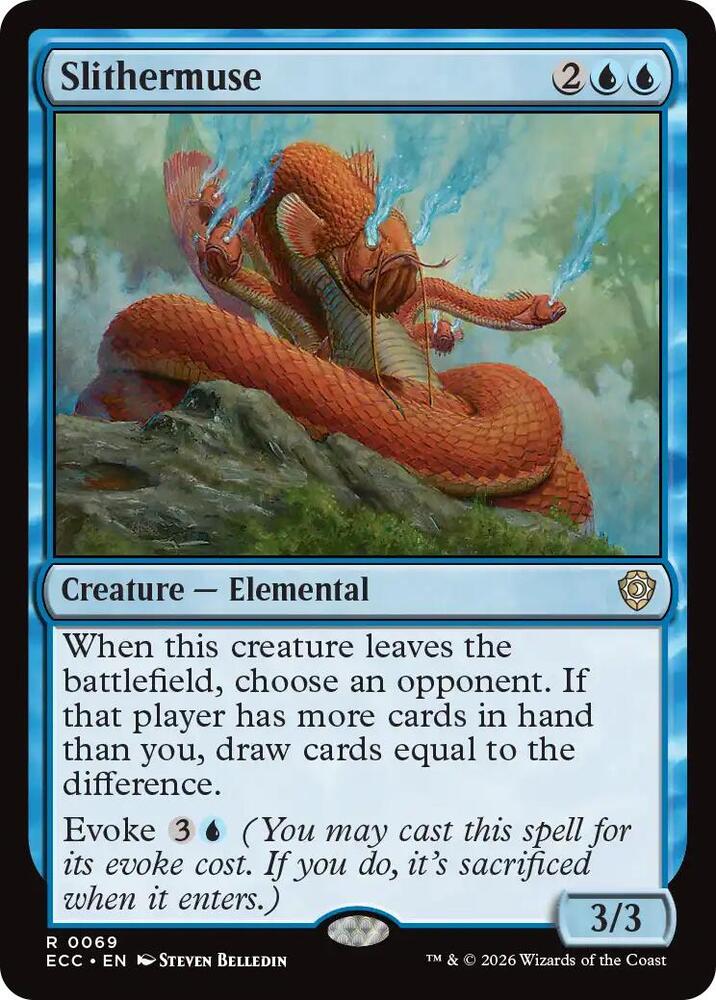 Slithermuse 69 card from Commander: Lorwyn Eclipsed