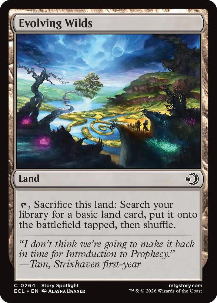 Evolving Wilds 264 card from Lorwyn Eclipsed