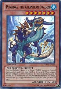 Poseidra, the Atlantean Dragon SDRE-EN001 card from Structure Deck: Realm of the Sea Emperor