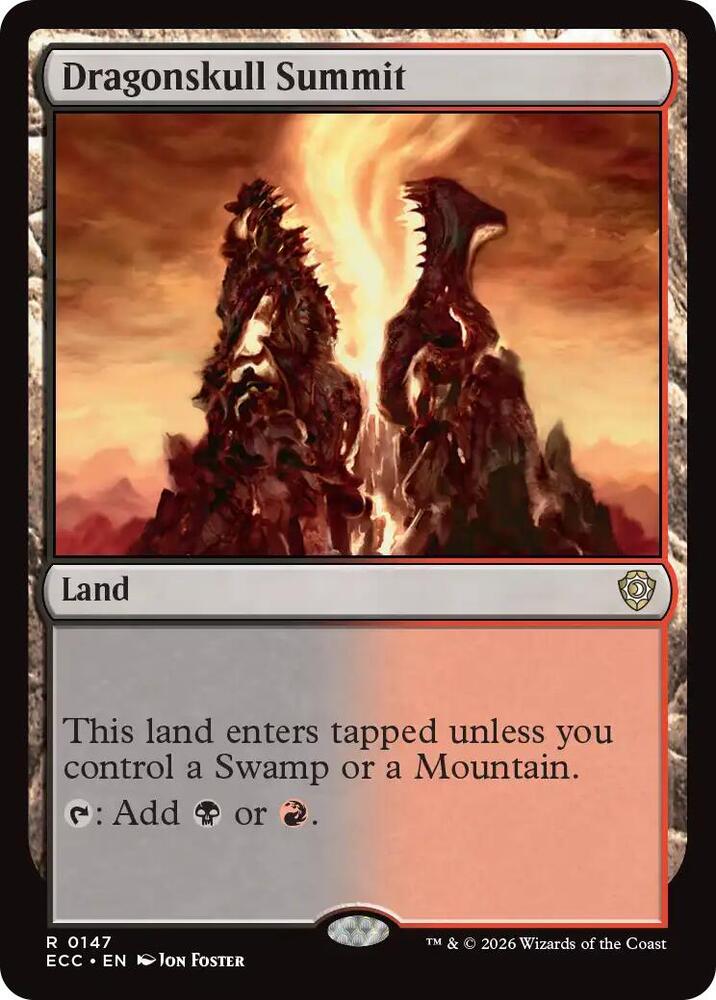 Dragonskull Summit 147 card from Commander: Lorwyn Eclipsed