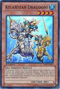 Atlantean Dragoons SDRE-EN002 card from Structure Deck: Realm of the Sea Emperor