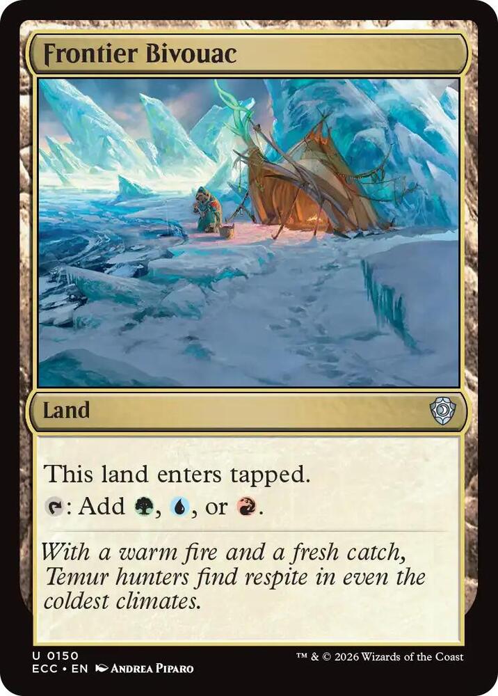 Frontier Bivouac 150 card from Commander: Lorwyn Eclipsed